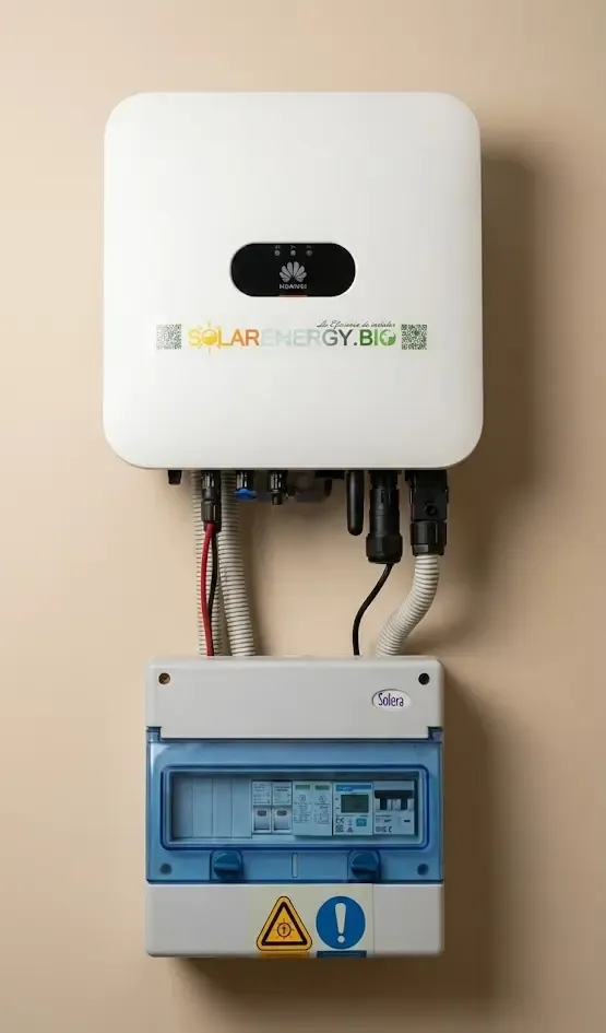 Inversor Huawei installerad