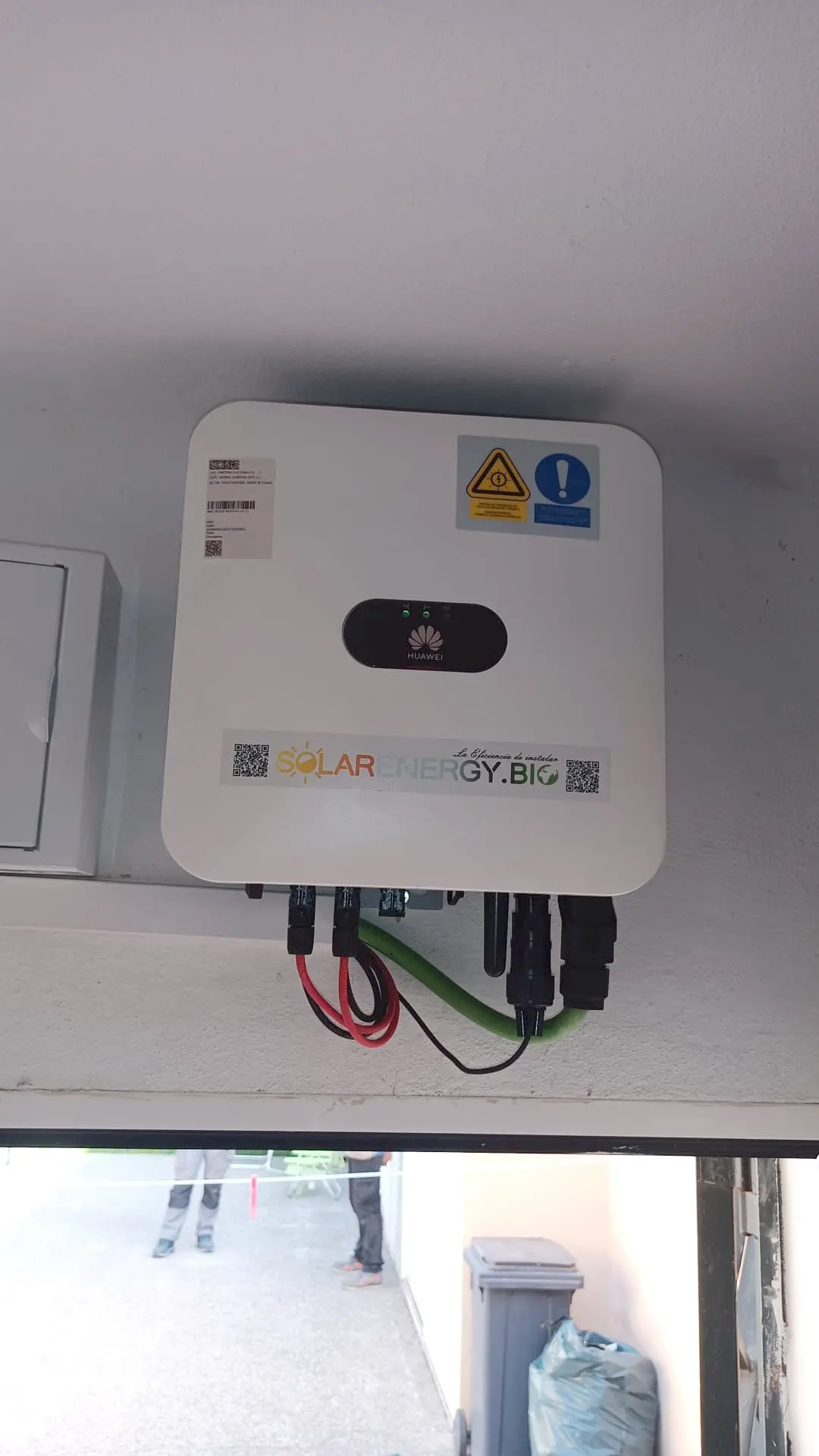 Inversor Huawei installerad