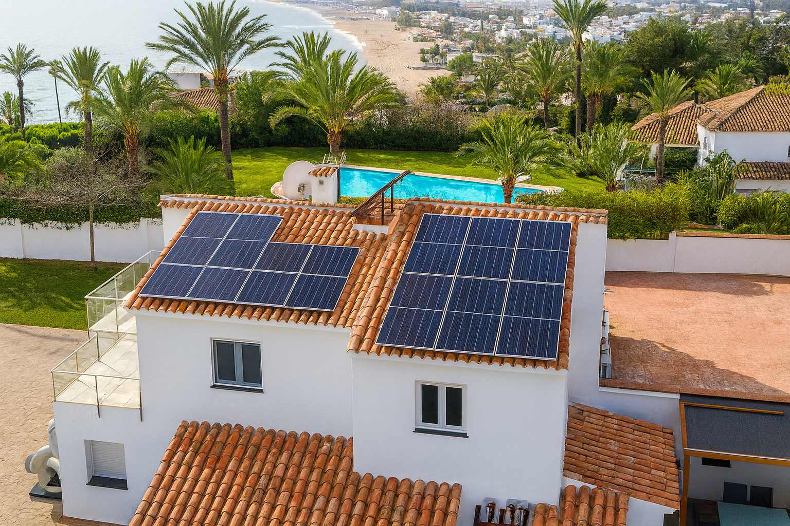 Villa Mijas Costa solar