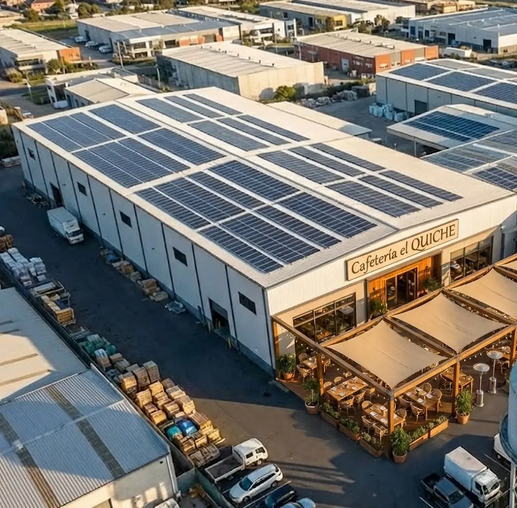 Instalación solar en restaurante Jerez