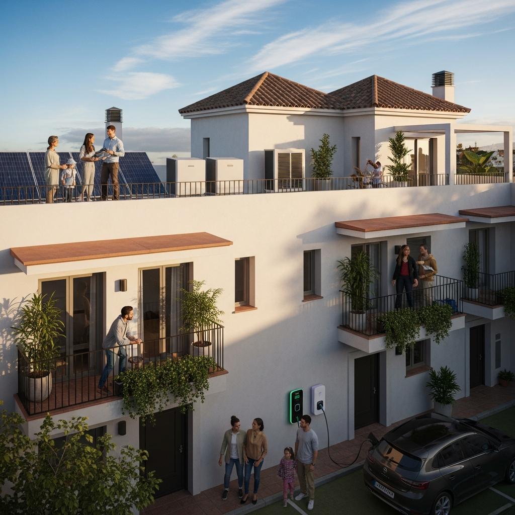 262 comunidades energéticas ya subvencionadas en España: así cambia el autoconsumo colectivo para tu comunidad en Málaga