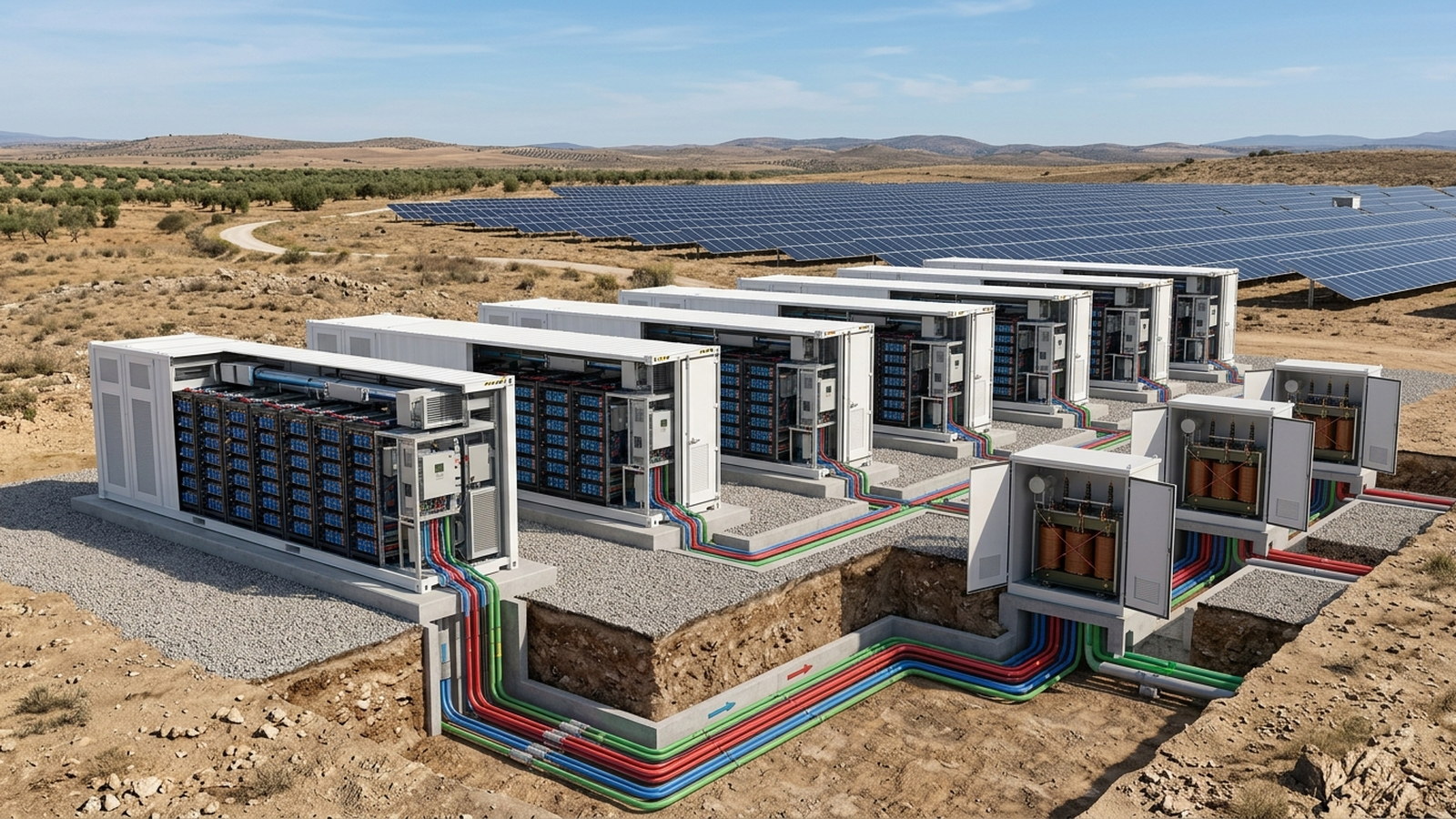 Autorizada una batería de 21,56 MW junto a una planta solar de 70 MW en Toledo: qué habilita realmente este proyecto híbrido