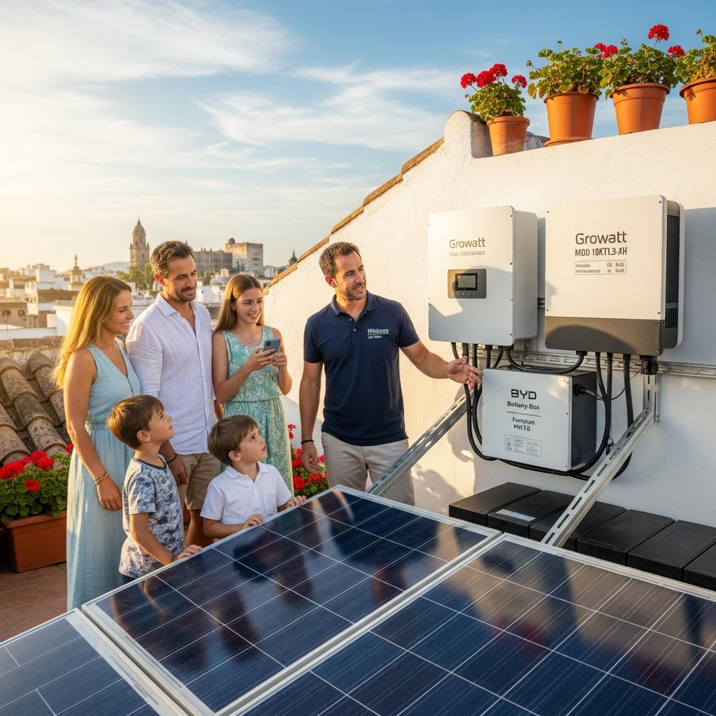Baterías solares y nuevas ayudas del IDAE: el momento de exprimir tu autoconsumo en Málaga