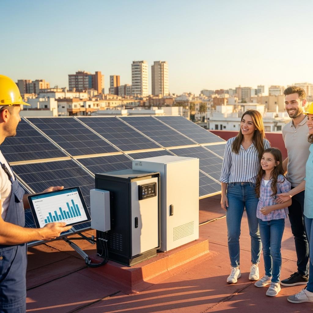 Baterías y autoconsumo en 2026: el gran giro que puede blindar tu factura en Málaga