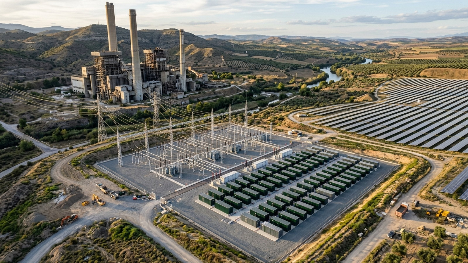 Hasta 11 GW en nudos de transición justa: qué se está abriendo realmente para renovables y almacenamiento en España