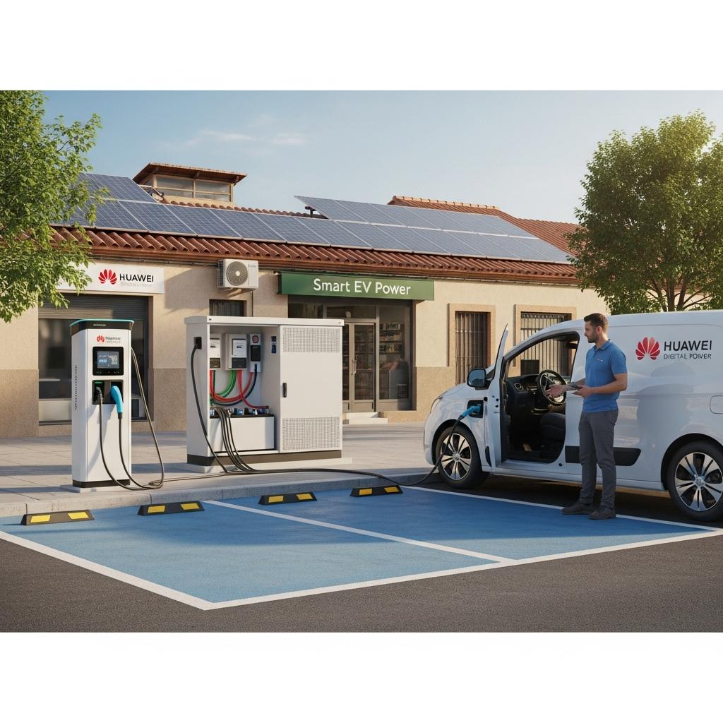 Huawei apuesta por la recarga ultrarrápida y la gestión inteligente de energía: qué significa para tu vivienda o negocio en Málaga