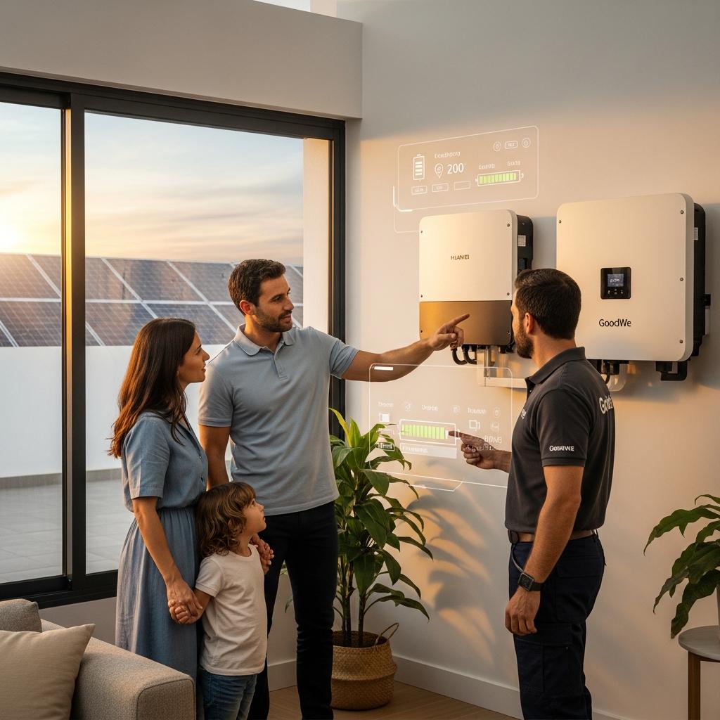 Huawei y GoodWe estrenan baterías y sistemas “todo en uno”: nuevas piezas clave para el autoconsumo en casa y en tu negocio