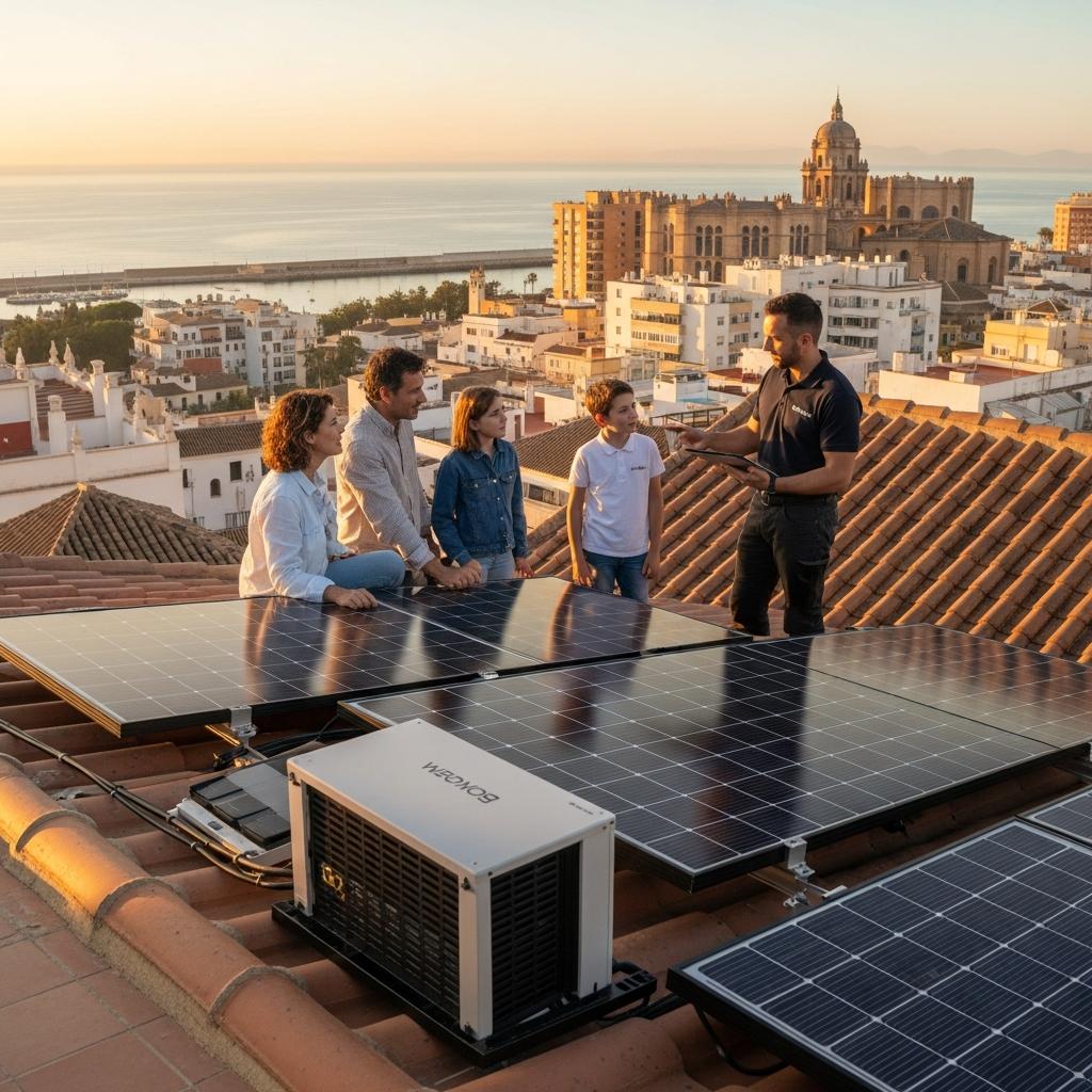 La fotovoltaica europea pisa el freno: oportunidades y riesgos para el autoconsumo en Málaga