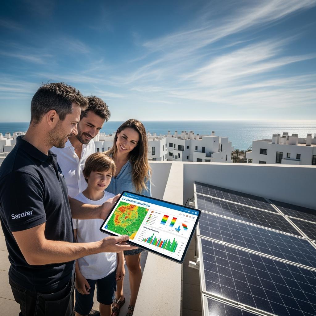 Las nuevas herramientas PVGIS afinan el diseño de tu instalación solar en Málaga en 2026