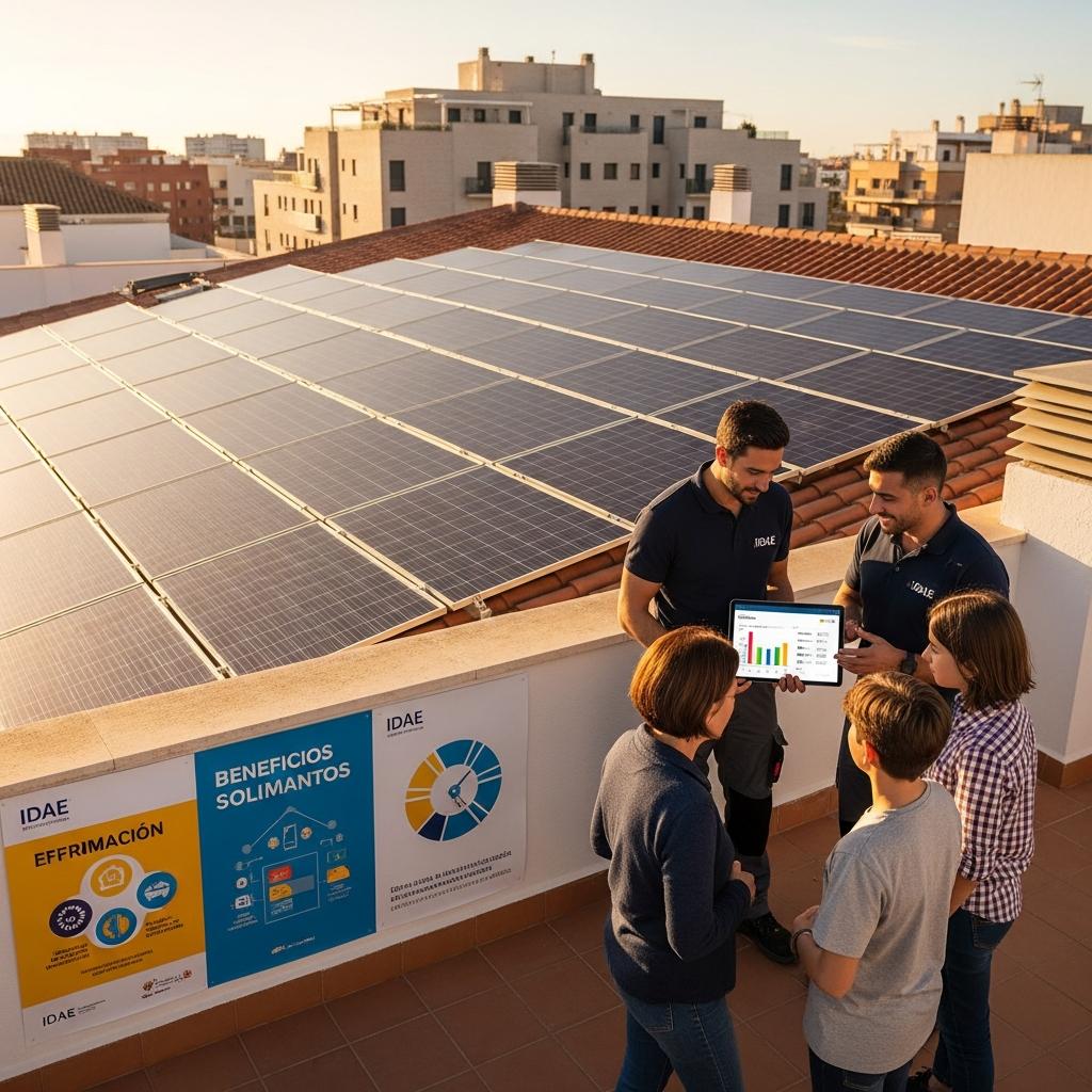 Nueva campaña del IDAE: así te quieren ayudar a lanzarte al autoconsumo solar en casa o en tu negocio