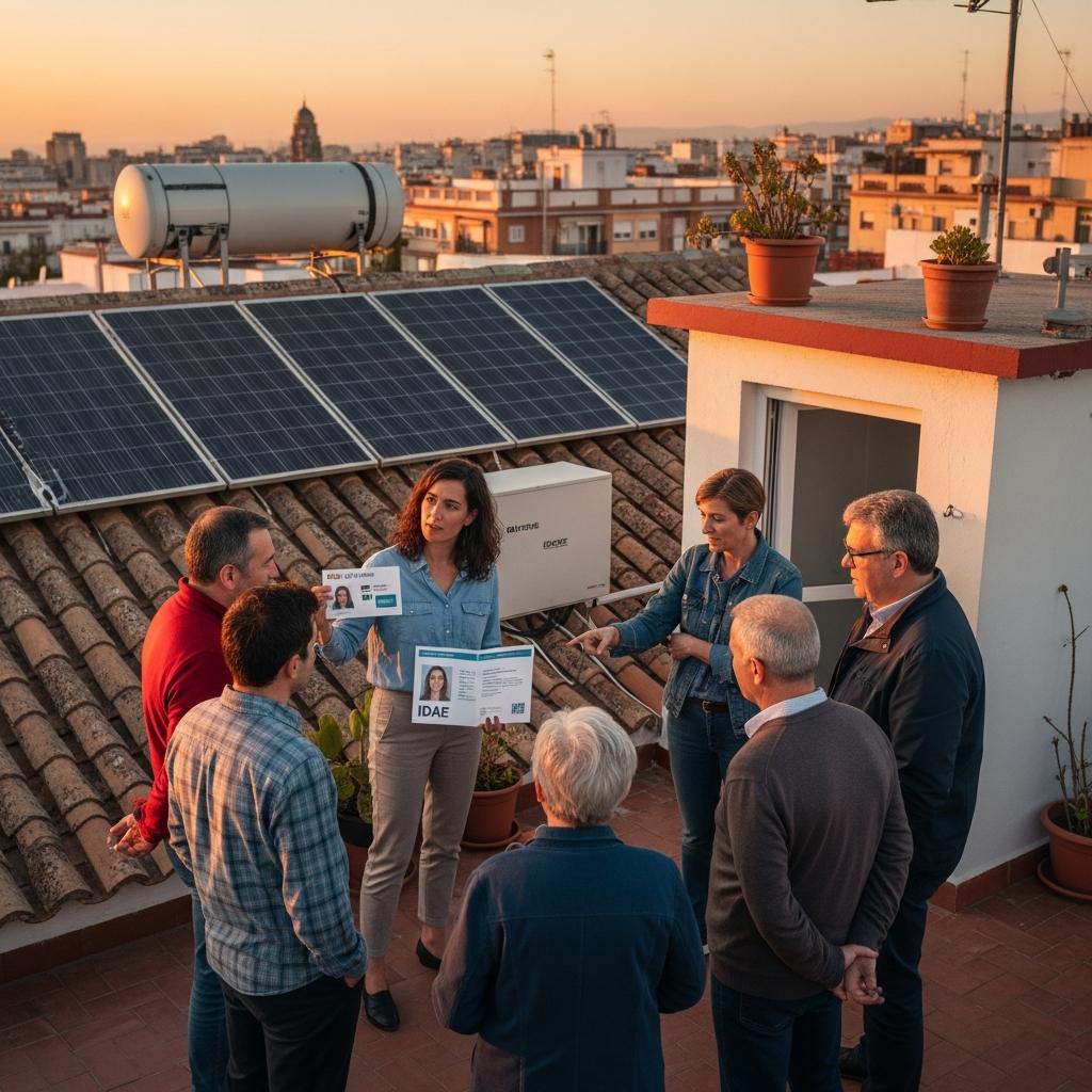 Nueva guía oficial de autoconsumo colectivo y prórroga de ayudas: oportunidad para comunidades y pymes en Málaga