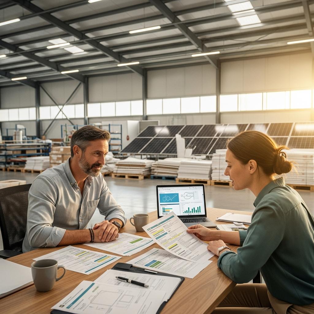 Nuevas ayudas andaluzas para mejorar la eficiencia energética de naves y espacios productivos: oportunidad para pymes y negocios de Málaga