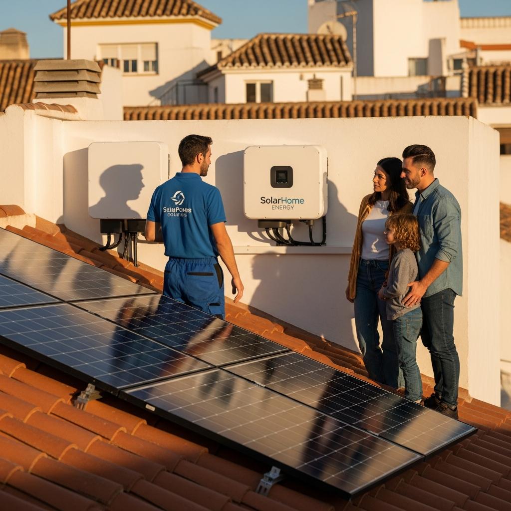 Seis de cada diez nuevos autoconsumos ya montan batería: qué significa para tu casa o negocio en Málaga