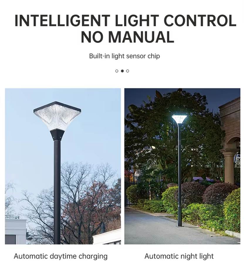 Farola Solar Detalle