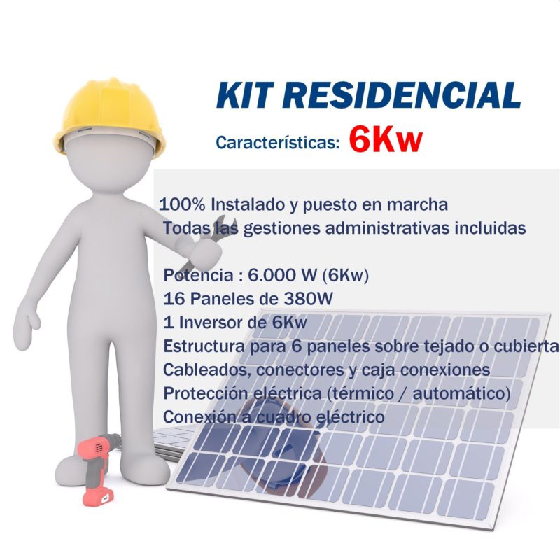kit6 - placas solares malaga