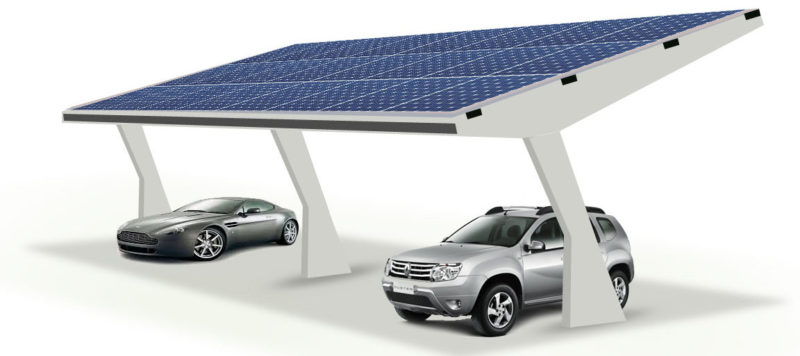 marquesina - placas solares malaga
