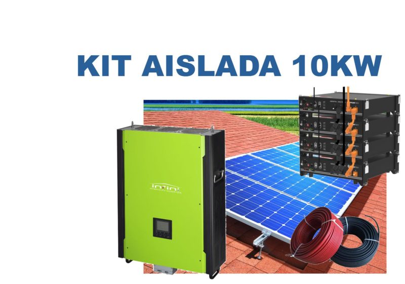 kit aislada10kw NI - placas solares malaga