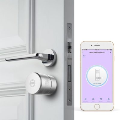 Cerradura inteligente Wifi controlada por Voz con Alexa y/o Google Home fácil de instalar